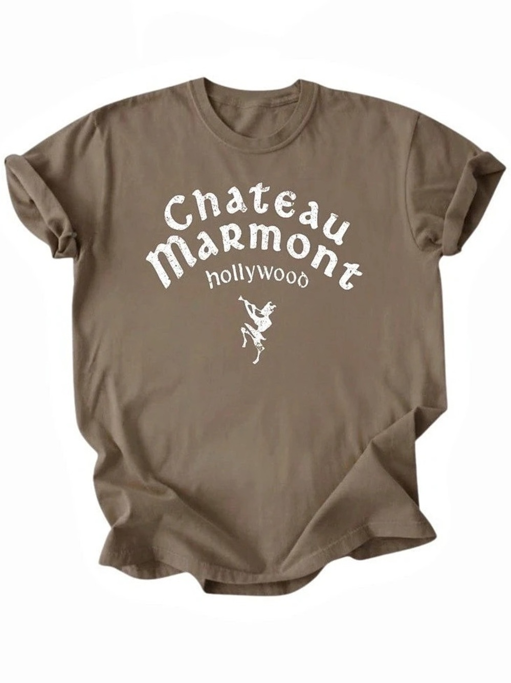 Chateau Marmont Hollywood Graphic Gildan T-Shirt